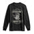 Boat Captain Long Sleeve Shirt Feelin Nauti Pontoon Sailing Sailor TS09 Black Print Your Wear