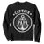 Captain Papa Sweatshirt Lake Sailor Boating TS09 Black Print Your Wear