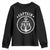 Captain Papa Youth Sweatshirt Lake Sailor Boating TS09 Black Print Your Wear