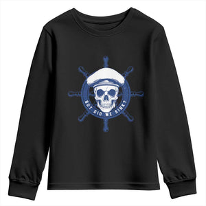 Funny But Did We Sink Youth Sweatshirt TS09 Black Print Your Wear