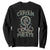 Funny Work Like A Captain Sweatshirt Play Like A Pirate TS09 Black Print Your Wear