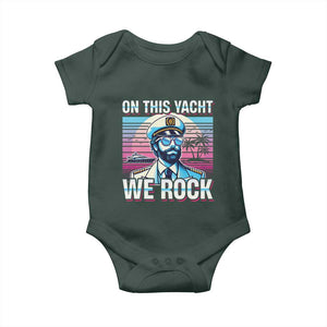 Yacht Rock Party Baby Onesie On This Yacht We Rock Boating TS09 Print Your Wear