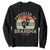 Retro Promoted To Grandma est 2025 Sweatshirt TS09 Black Print Your Wear