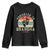 Retro Promoted To Grandma est 2025 Youth Sweatshirt TS09 Black Print Your Wear