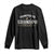 Retro Promoted To Grandpa est 2025 Long Sleeve Shirt TS09 Black Print Your Wear
