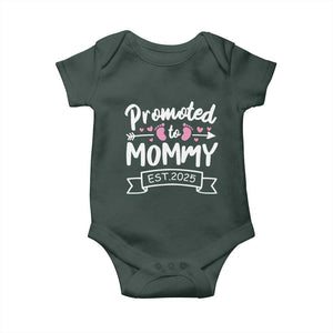 Promoted To Mommy Est 2025 Baby Onesie TS09 Print Your Wear