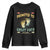 New Dad 2025 Youth Sweatshirt Promoted to Great Papa TS09 Black Print Your Wear