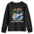 Aw Ship Its A Family Trip 2025 Youth Sweatshirt Cruising Trip Summer Vacation TS09 Black Print Your Wear