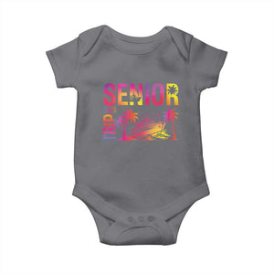 Senior Trip 2025 Baby Onesie Class of 2025 TS09 Charcoal Print Your Wear