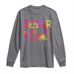 Senior Trip 2025 Long Sleeve Shirt Class of 2025 TS09 Charcoal Print Your Wear