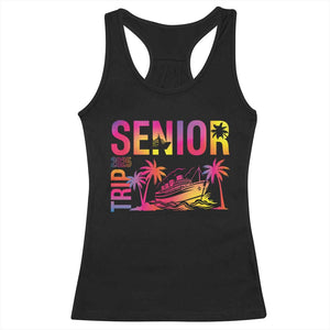 Senior Trip 2025 Racerback Tank Top Class of 2025 TS09 Black Print Your Wear