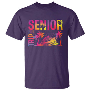 Senior Trip 2025 T Shirt Class of 2025 TS09 Purple Print Your Wear