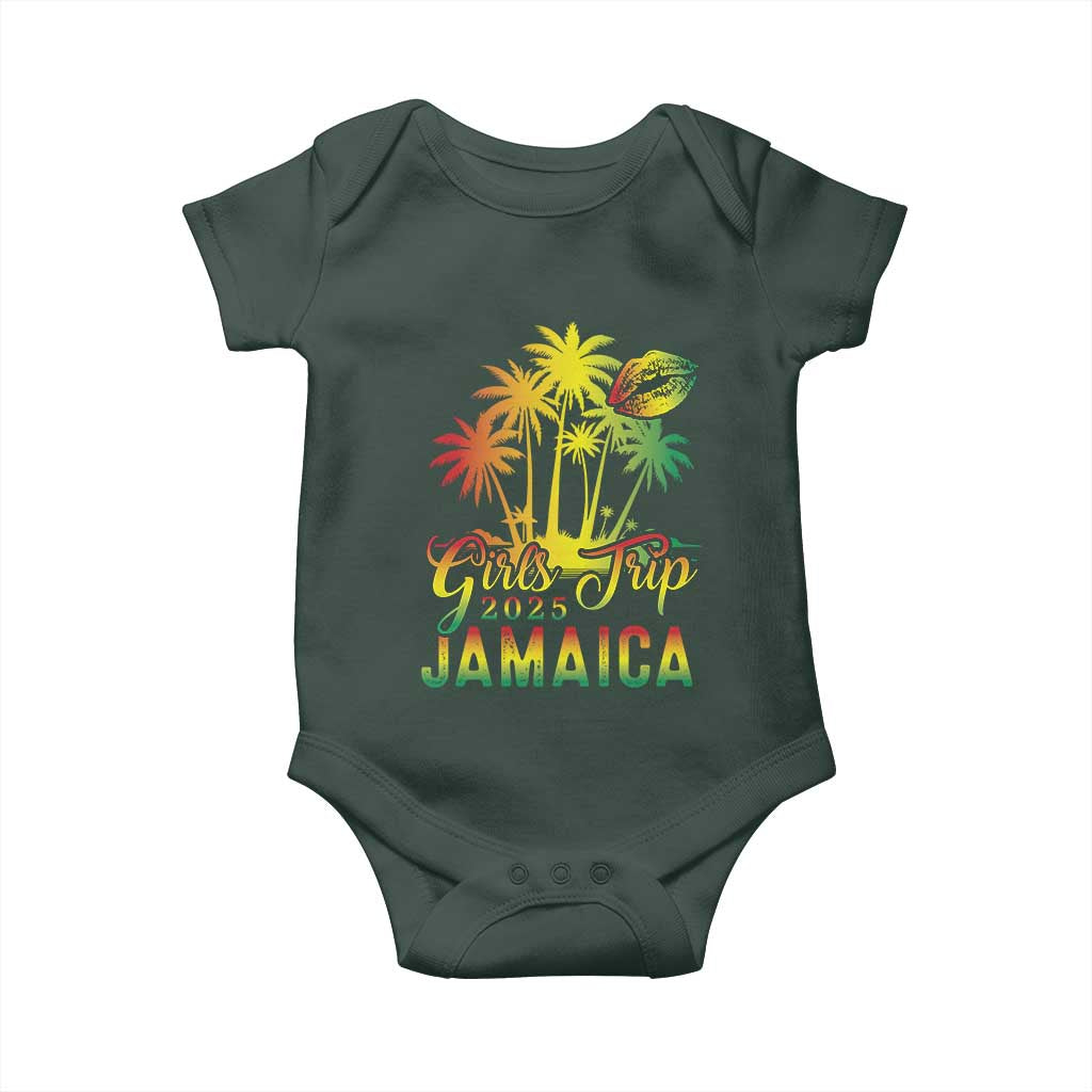 Jamaica Girls Trip 2025 Baby Onesie Summer Vacation TS09 Print Your Wear