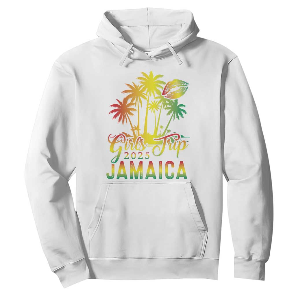 Jamaica Girls Trip 2025 Hoodie Summer Vacation TS09 White Print Your Wear