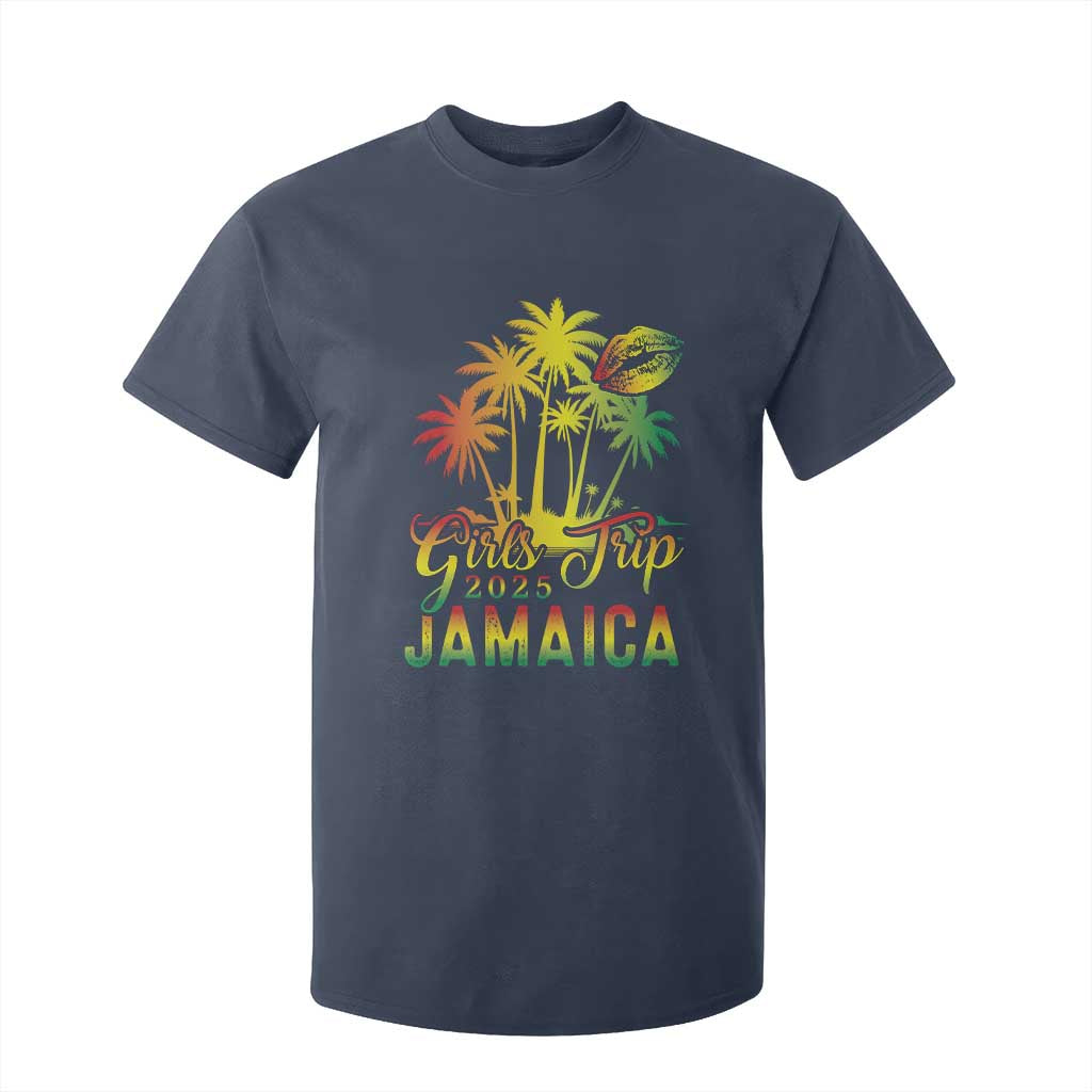Jamaica Girls Trip 2025 T Shirt For Kid Summer Vacation TS09 Navy Print Your Wear
