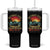 Funny Retirement Tumbler With Handle I'm Retired You Can Find Me On My Boat TS09 One Size: 40 oz Black Print Your Wear
