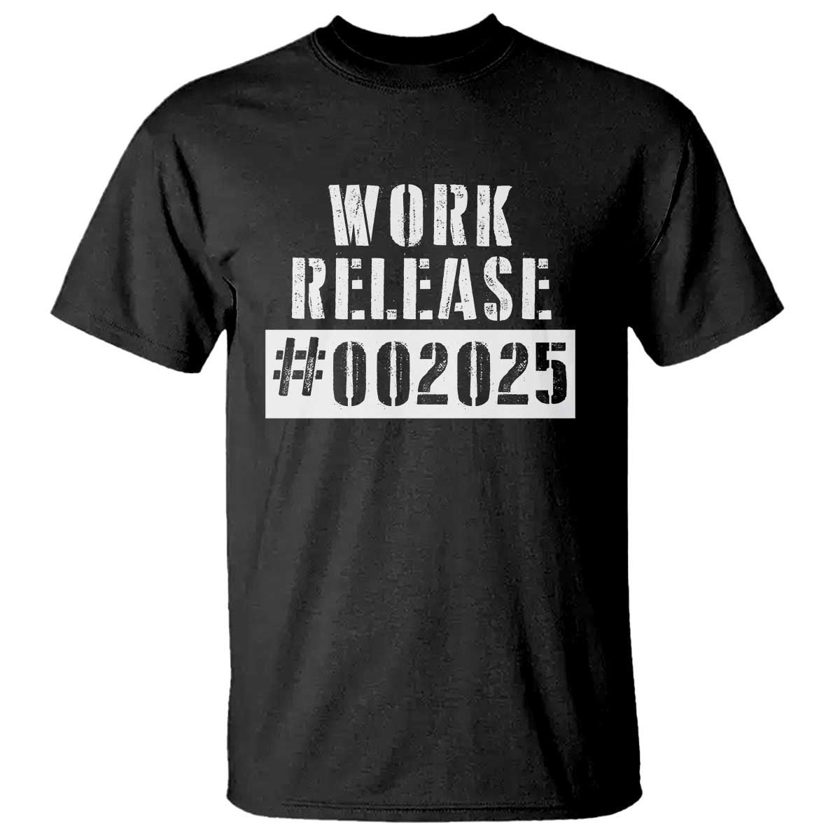 Funny Retirement 2025 T Shirt Work Release TS09 Black Print Your Wear