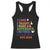 Funny Teacher Retirement 2025 Racerback Tank Top Came Taught Made Difference Retired TS09 Black Print Your Wear