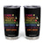 Funny Teacher Retirement 2025 Tumbler Cup Came Taught Made Difference Retired TS09 Black Print Your Wear