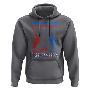 Gen X Hoodie Proud Member Of The Fuck Your Feelings TS09 Charcoal Print Your Wear