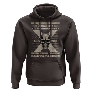 Gen X The Forgotten Middle Child Hoodie TS09 Dark Chocolate Print Your Wear