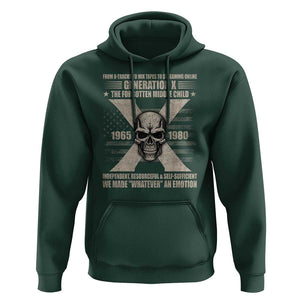 Gen X The Forgotten Middle Child Hoodie TS09 Dark Forest Green Print Your Wear