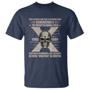 Gen X The Forgotten Middle Child T Shirt TS09 Navy Print Your Wear