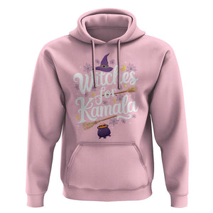 Witches For Kamala Hoodie Harris US President 2024 Halloween TS09 Light Pink Print Your Wear