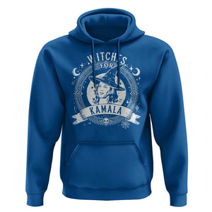 Witches For Kamala Hoodie Harris Madam President 2024 Halloween TS09 Royal Blue Print Your Wear