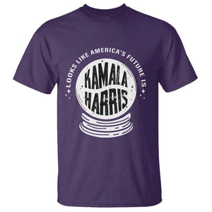 Funny Halloween Witch Kamala Forward T Shirt Looks Like America's Future Is Harris TS09 Purple Print Your Wear
