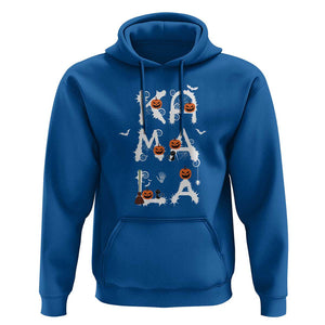 Funny Halloween Kamala 2024 Hoodie Harris Support US President Spooky Season TS09 Royal Blue Print Your Wear