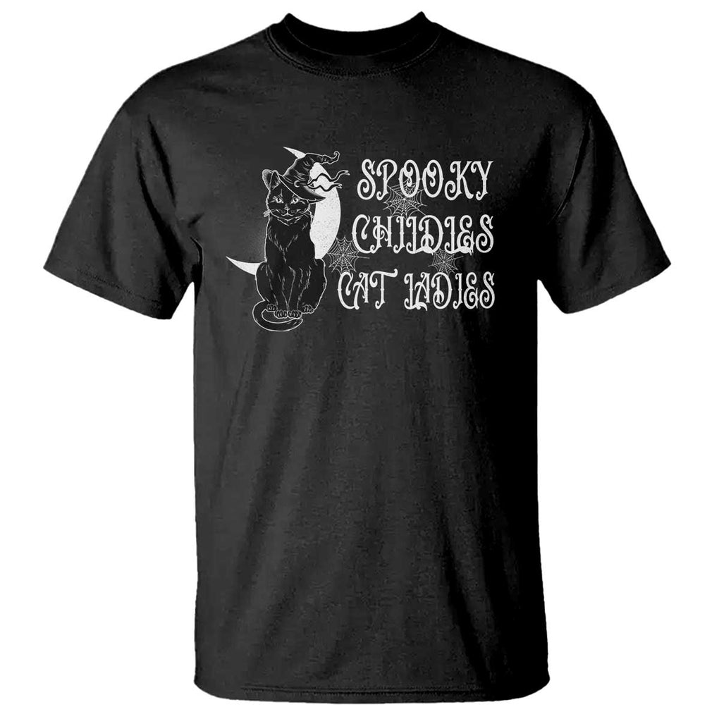 Funny Halloween Harris T Shirt Spooky Childless Cat Lady Kamala 2024 TS09 Black Print Your Wear