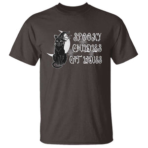 Funny Halloween Harris T Shirt Spooky Childless Cat Lady Kamala 2024 TS09 Dark Chocolate Print Your Wear