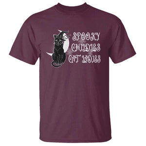Funny Halloween Harris T Shirt Spooky Childless Cat Lady Kamala 2024 TS09 Maroon Print Your Wear