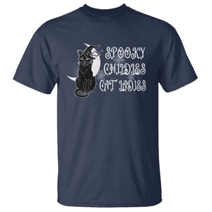 Funny Halloween Harris T Shirt Spooky Childless Cat Lady Kamala 2024 TS09 Navy Print Your Wear