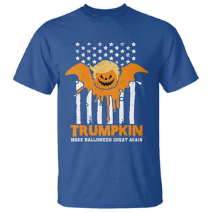 Funny Halloween Trump T Shirt Trumpkin Make Halloween Great Again Pumkin Spooky Season TS09 Royal Blue Print Your Wear
