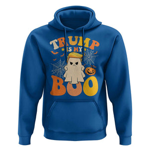 Funny Halloween Trump Hoodie Trump Is My Boo Cute Ghost TS09 Royal Blue Print Your Wear