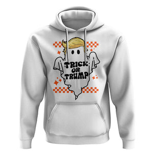 Funny Halloween Trump Hoodie Trick Or Trump Cute Ghost TS09 White Print Your Wear