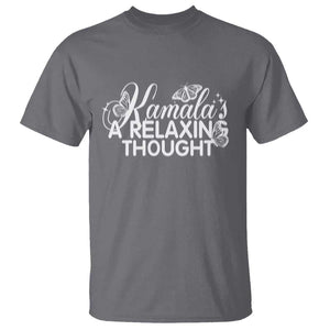 Harris 2024 T Shirt Kamala Is A Relaxing Thought Buterfly TS09 Charcoal Print Your Wear