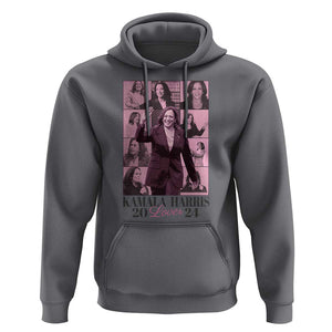 Harris Eras Hoodie Pink Kamala Lover Era 2024 TS09 Charcoal Print Your Wear
