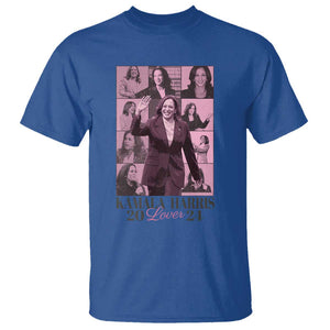 Harris Eras T Shirt Pink Kamala Lover Era 2024 TS09 Royal Blue Print Your Wear