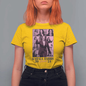 Harris Eras T Shirt For Women Pink Kamala Lover Era 2024 TS09 Daisy Print Your Wear