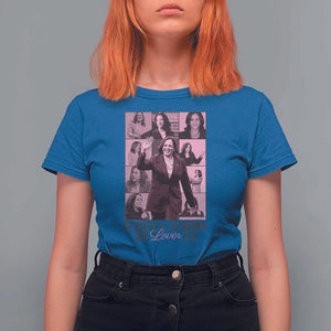 Harris Eras T Shirt For Women Pink Kamala Lover Era 2024 TS09 Royal Blue Print Your Wear