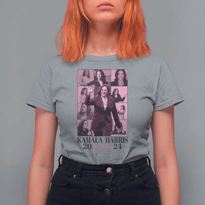 Harris Eras T Shirt For Women Pink Kamala Lover Era 2024 TS09 Sport Gray Print Your Wear