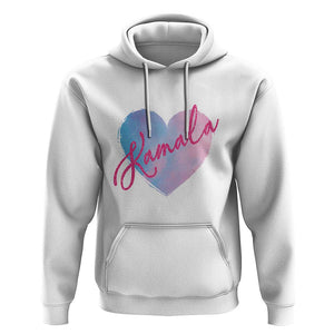 Kamala Lover Hoodie Pink Blue Sky Harris Madam President TS09 White Print Your Wear