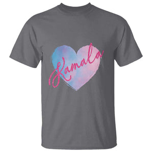 Kamala Lover T Shirt Pink Blue Sky Harris Madam President TS09 Charcoal Print Your Wear