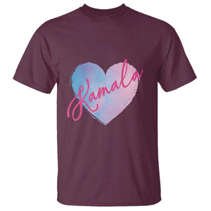 Kamala Lover T Shirt Pink Blue Sky Harris Madam President TS09 Maroon Print Your Wear