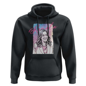 Kamala Lover Hoodie Pink Blue Sky Harris For President TS09 Black Print Your Wear