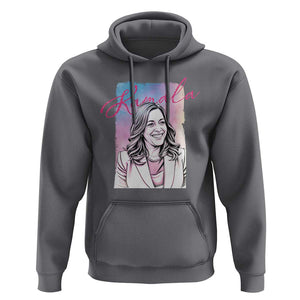 Kamala Lover Hoodie Pink Blue Sky Harris For President TS09 Charcoal Print Your Wear