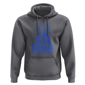 Kamala For President 2024 Hoodie With Love And Hope Cute Cat TS09 Charcoal Print Your Wear